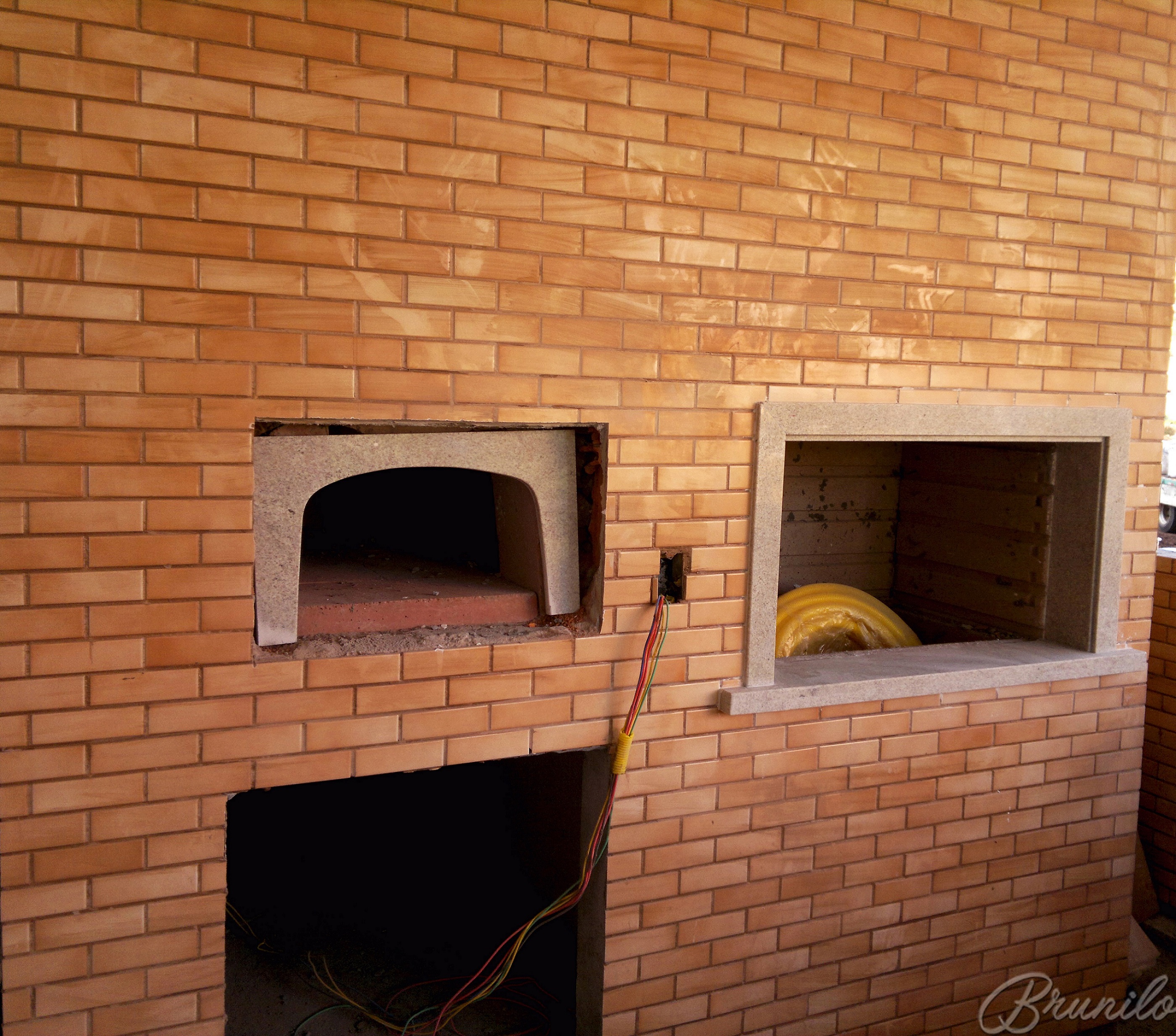 Forno e Churrasqueira revestidos