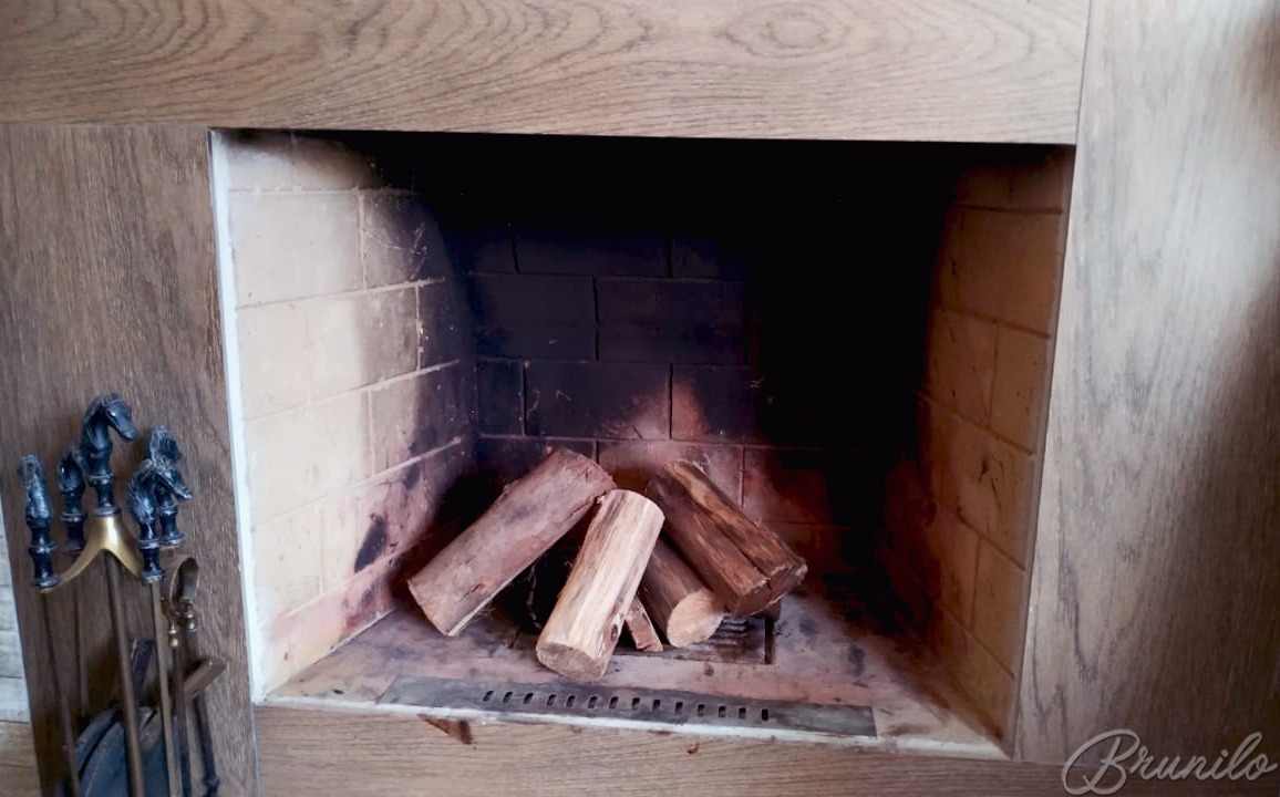 Lareira embutida 