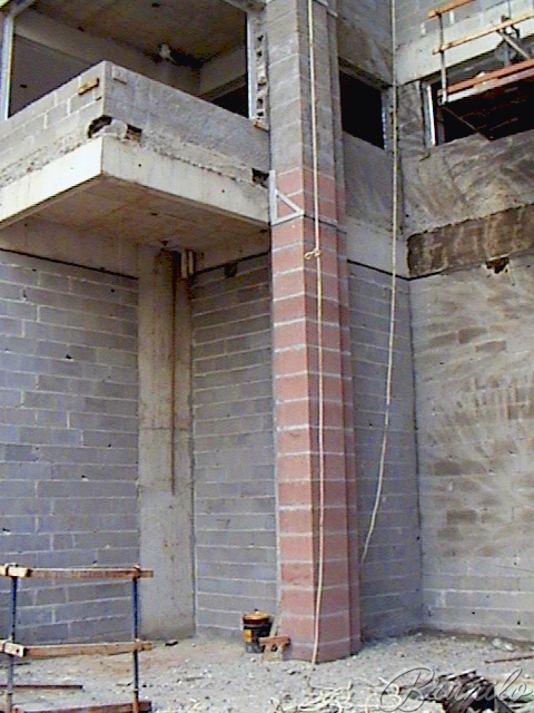 Detalhe duto fachada